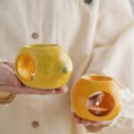 Fruit-shaped Non-electric Ceramic Wax Melt Burner