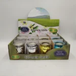 TZ004 Decorative Citronella Candle in Glass Jar