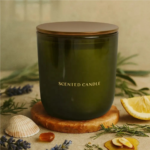 Handmade Glass Jar Soy Wax Scented Candle